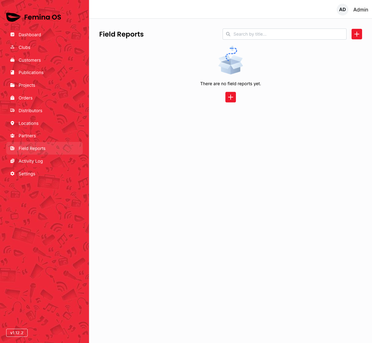 Field reports list